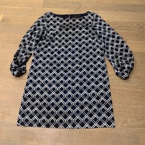 Banana Republic Navy Blue Shift Dress Size 4P